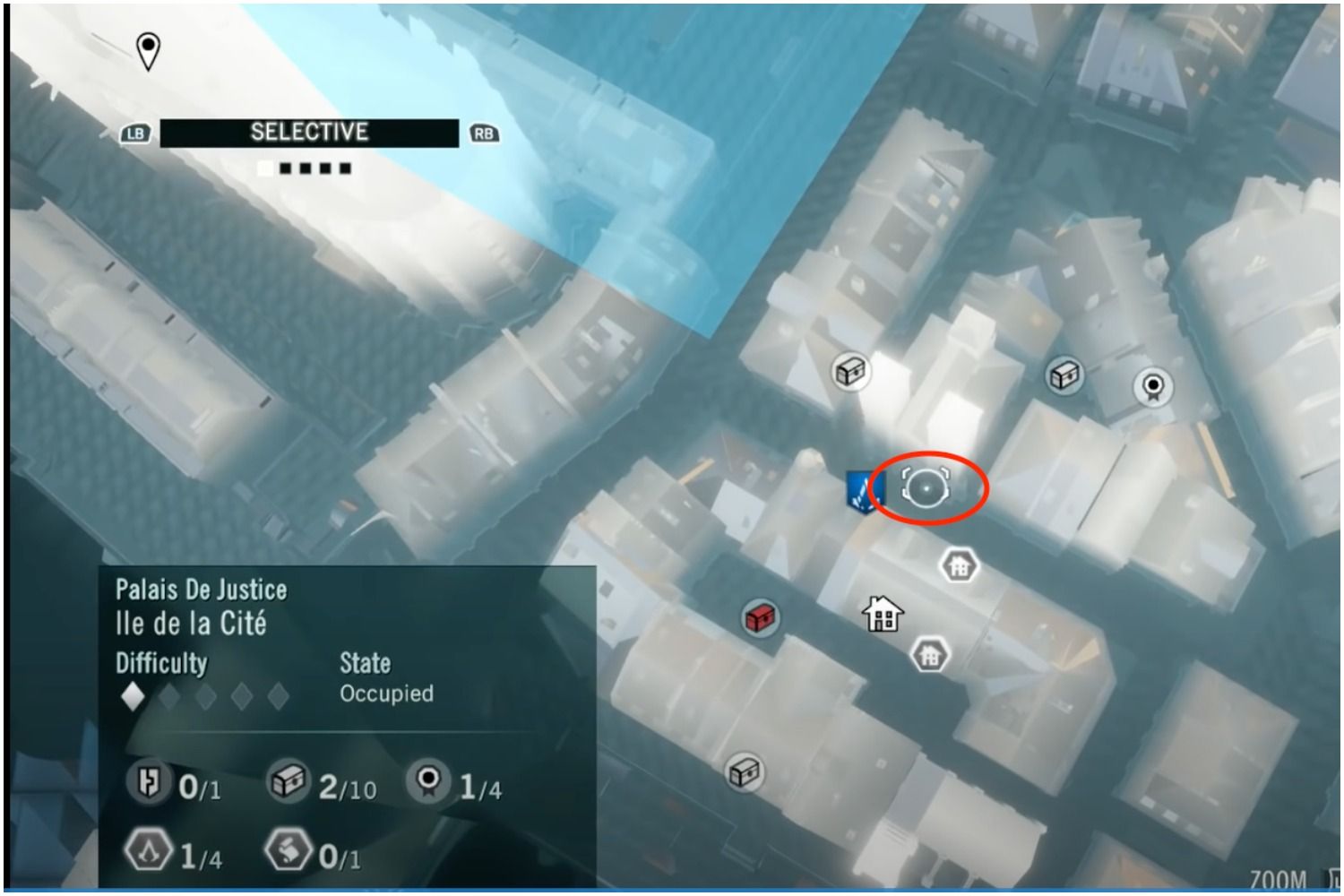 Assassin's Creed Unity Mars Riddle 2's Location