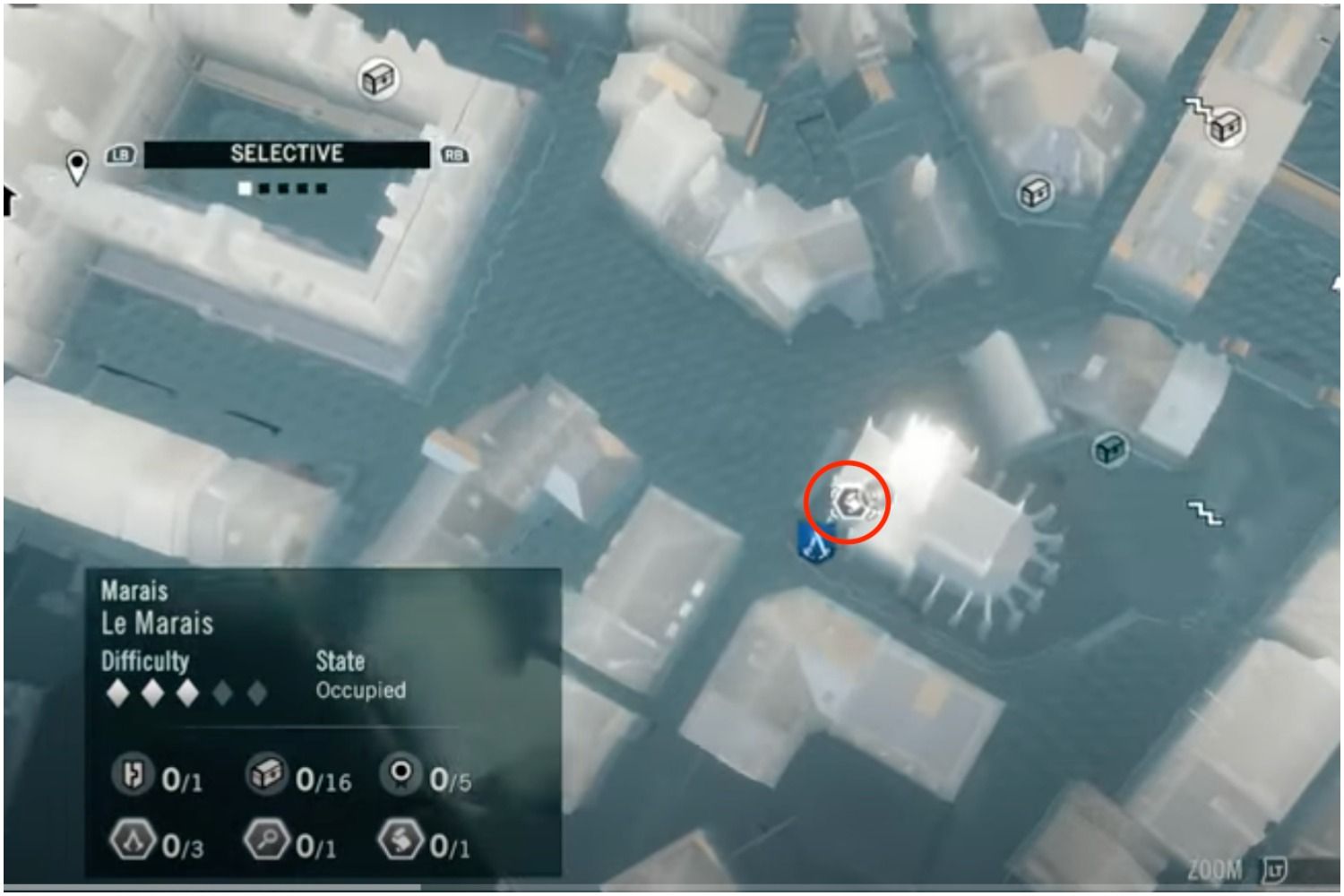 Assassin's Creed Unity Scorpio Riddle Location