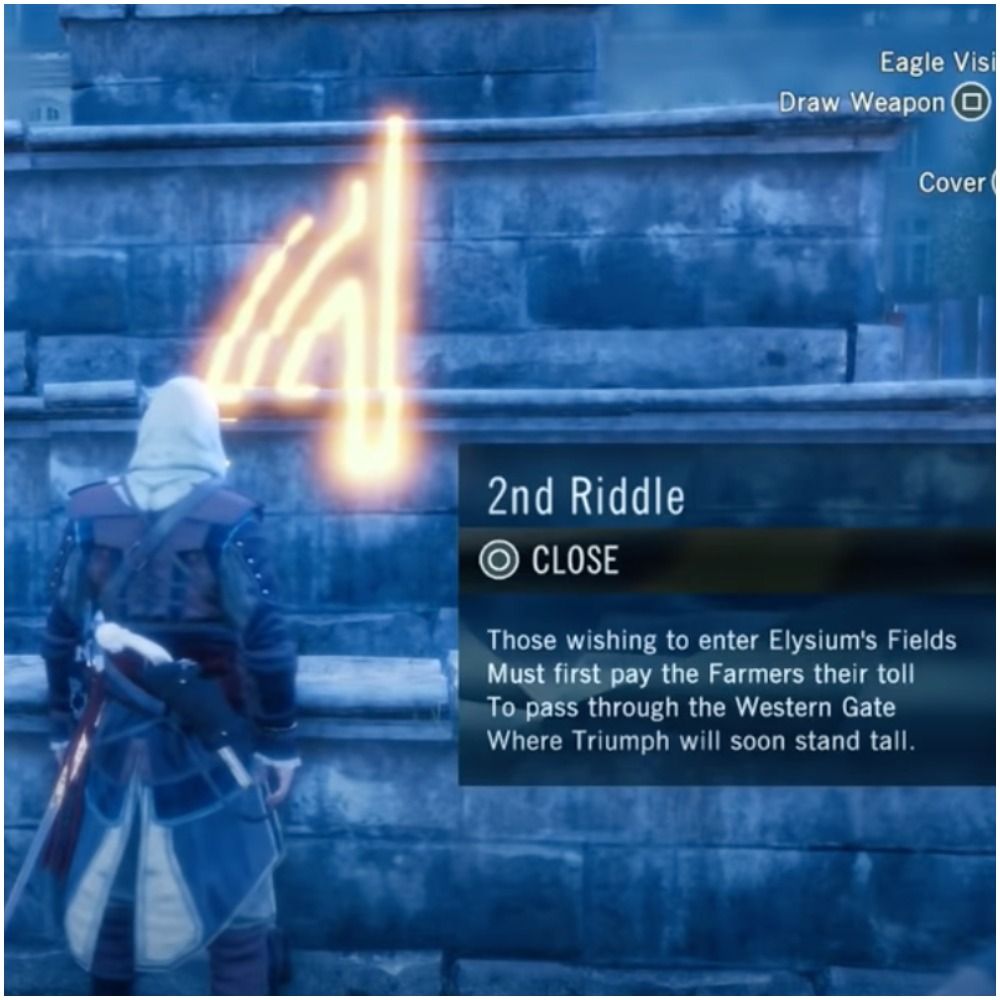 Assassin's Creed Unity Venus 2nd Riddle