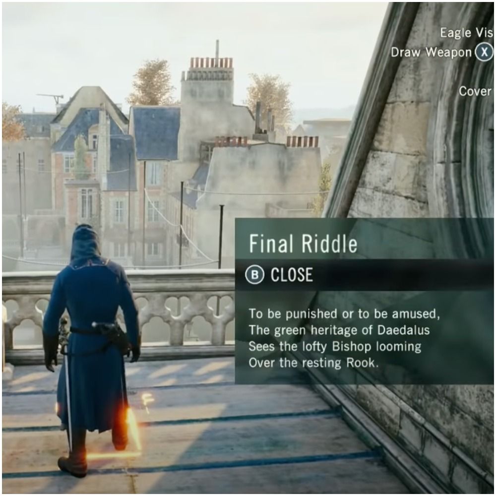 Assassin's Creed Unity Terra final riddle 