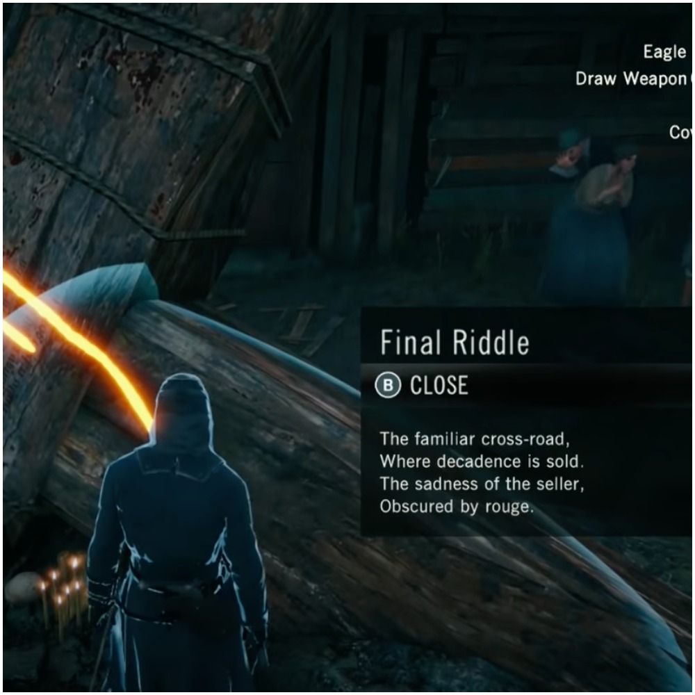 Assassin's Creed Unity Virgo Final Riddle
