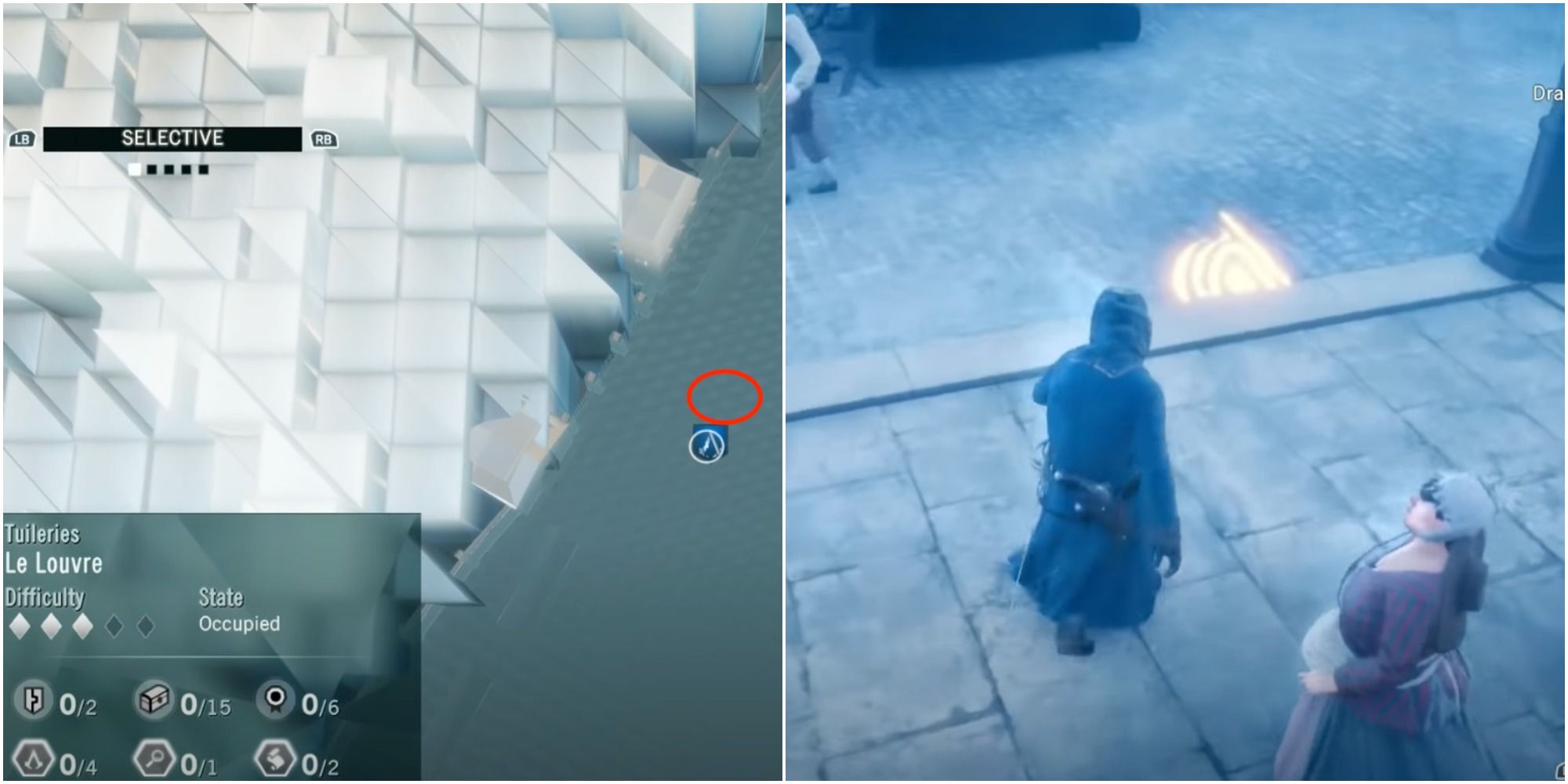 Assassin's Creed Unity Venus 2nd Riddle location