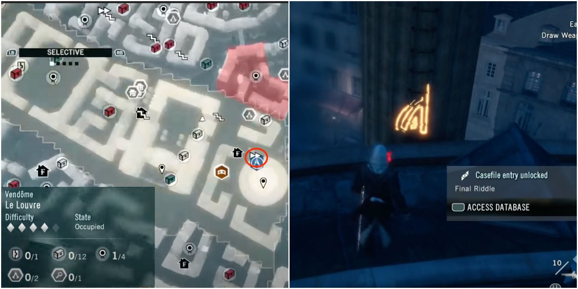 Assassin's Creed Unity Venus Final Riddle Location