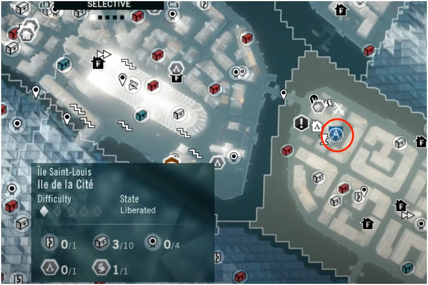 Assassin's Creed Unity Mercurius Location