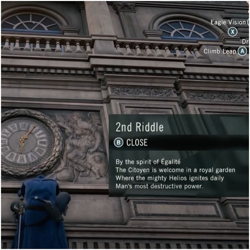 Assassin's Creed Unity Aries 2nd Riddle