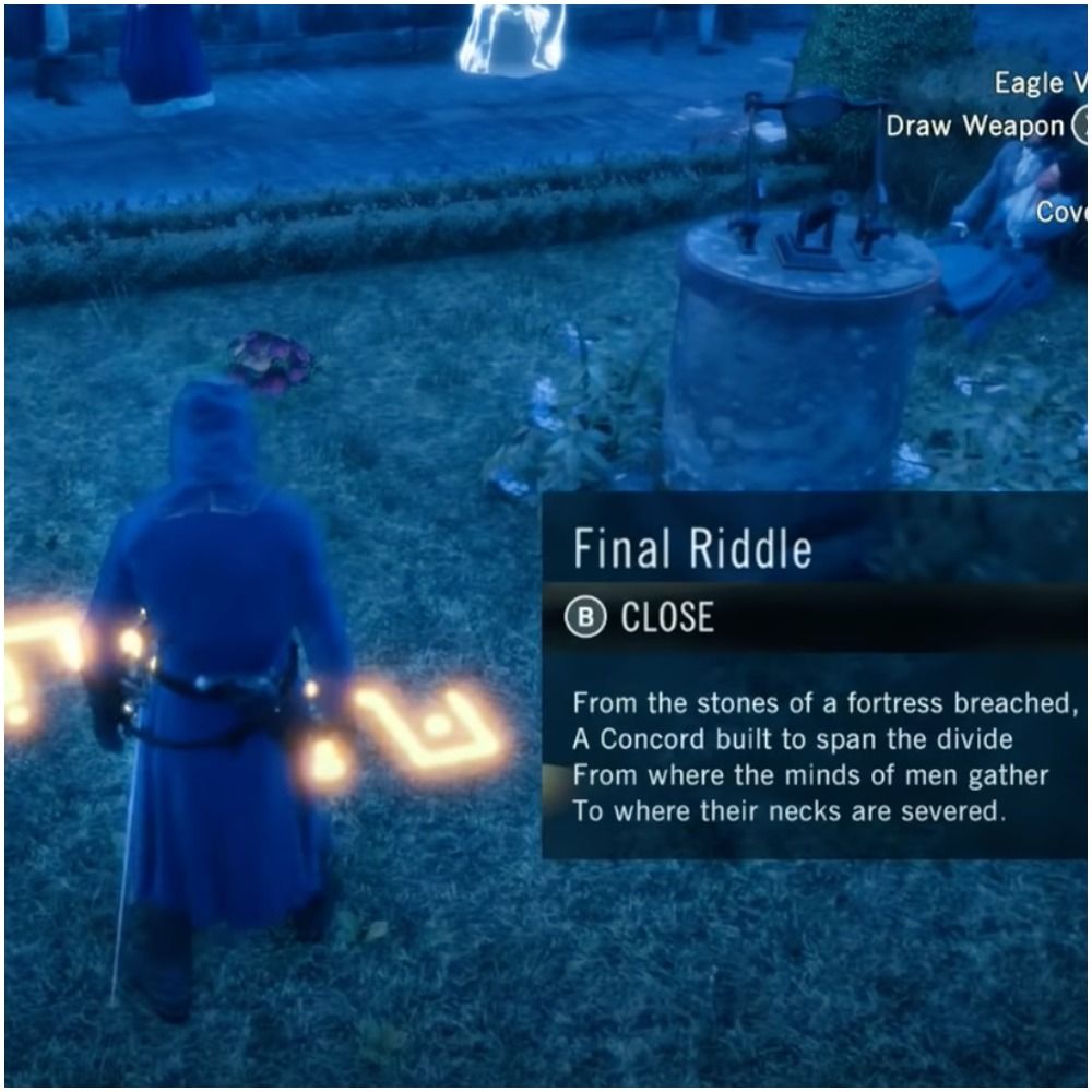 Assassin's Creed Unity Aries Final Riddle