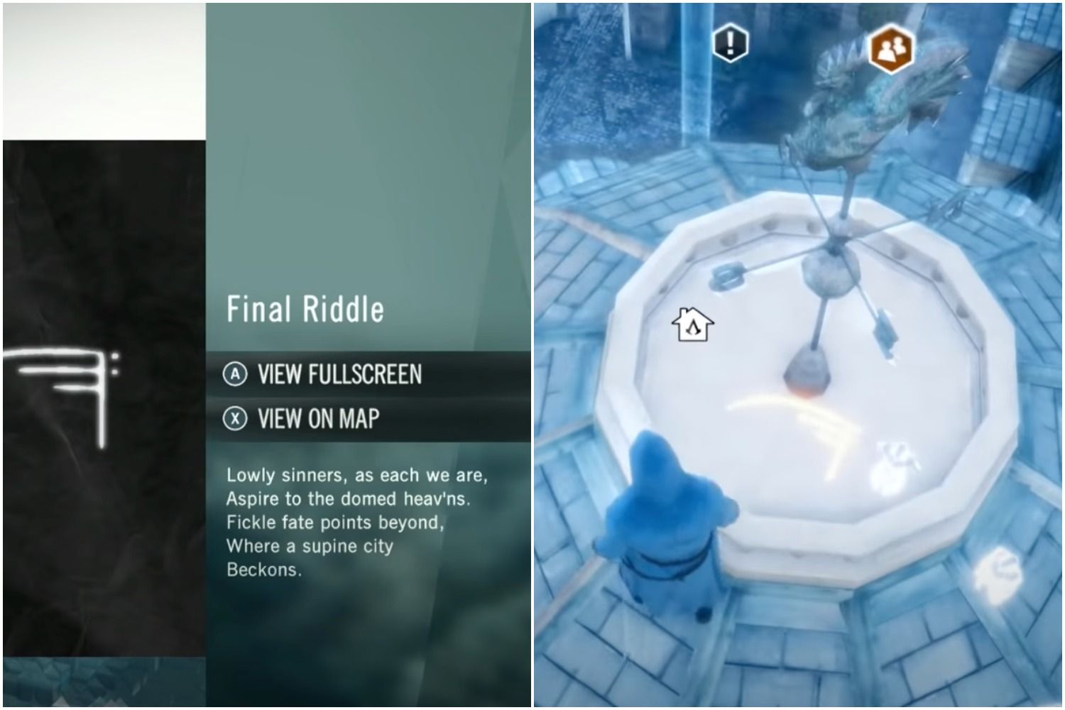 Assassin's Creed Unity Mercurius Final Riddle's location and solution