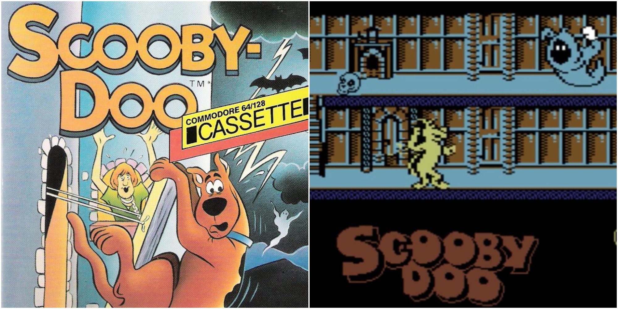 scooby doo 1986 cover & gameplay