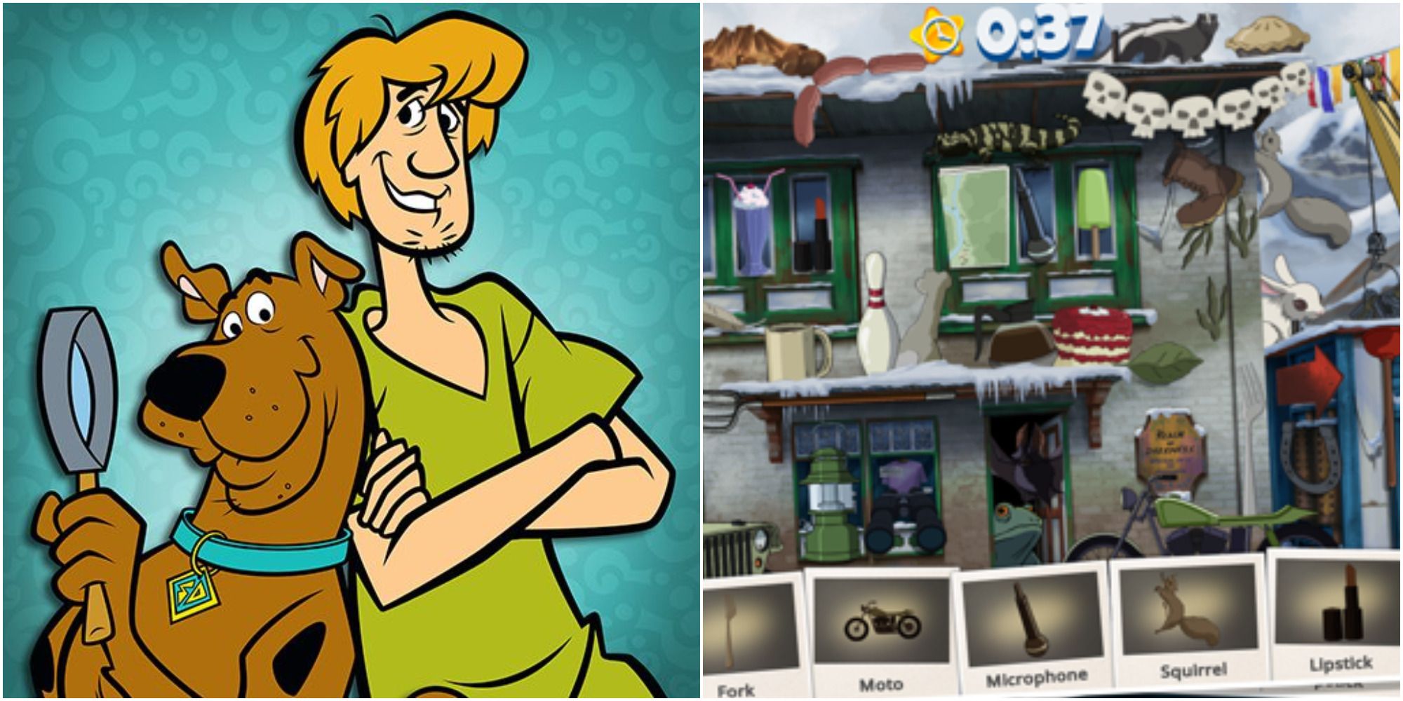 scooby doo mystery cases cover & gameplay