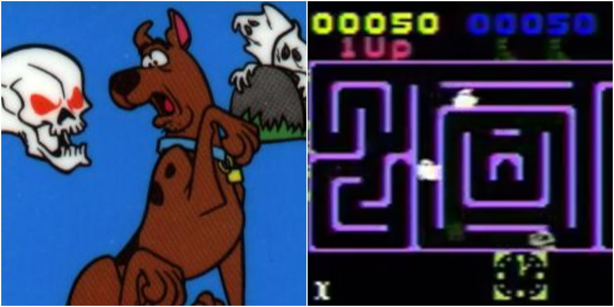 scooby doos maze chase cover & gameplay