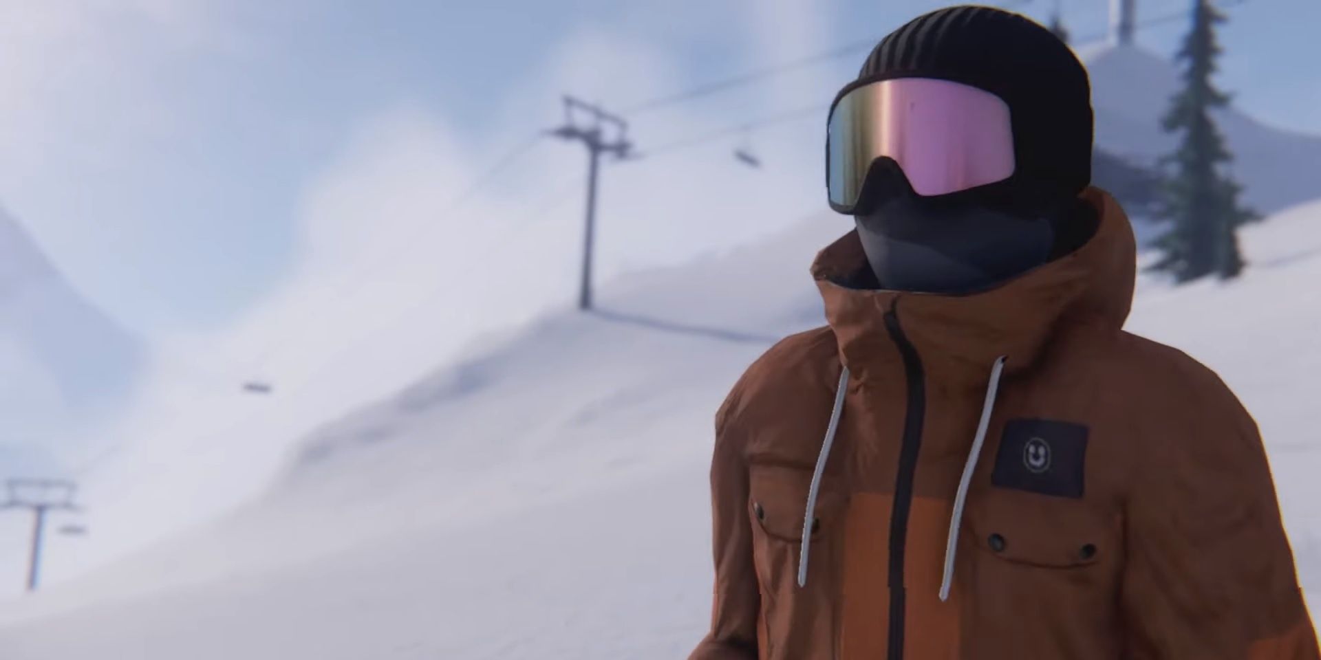 A screenshot showing one of the cutscenes in the story mode of Shredders