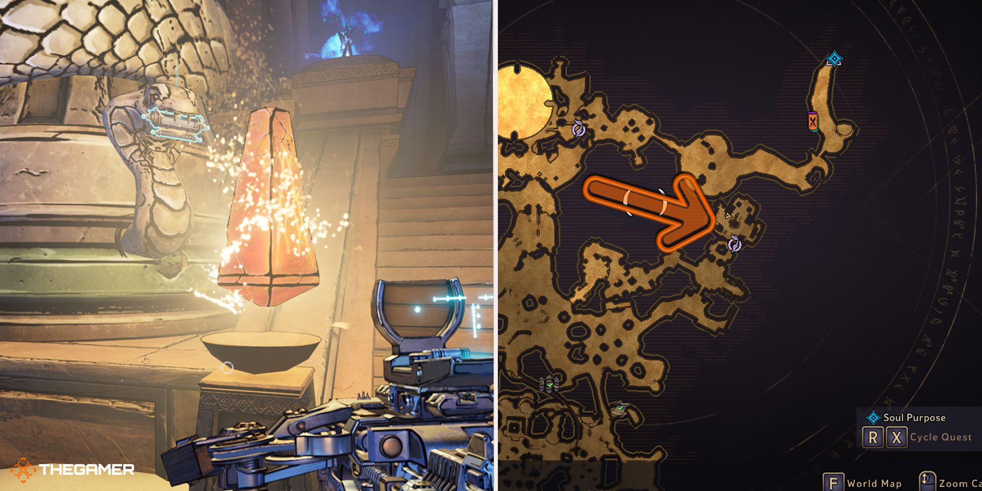 tiny tina's wonderlands - sunfang oasis - lore scroll 3-6