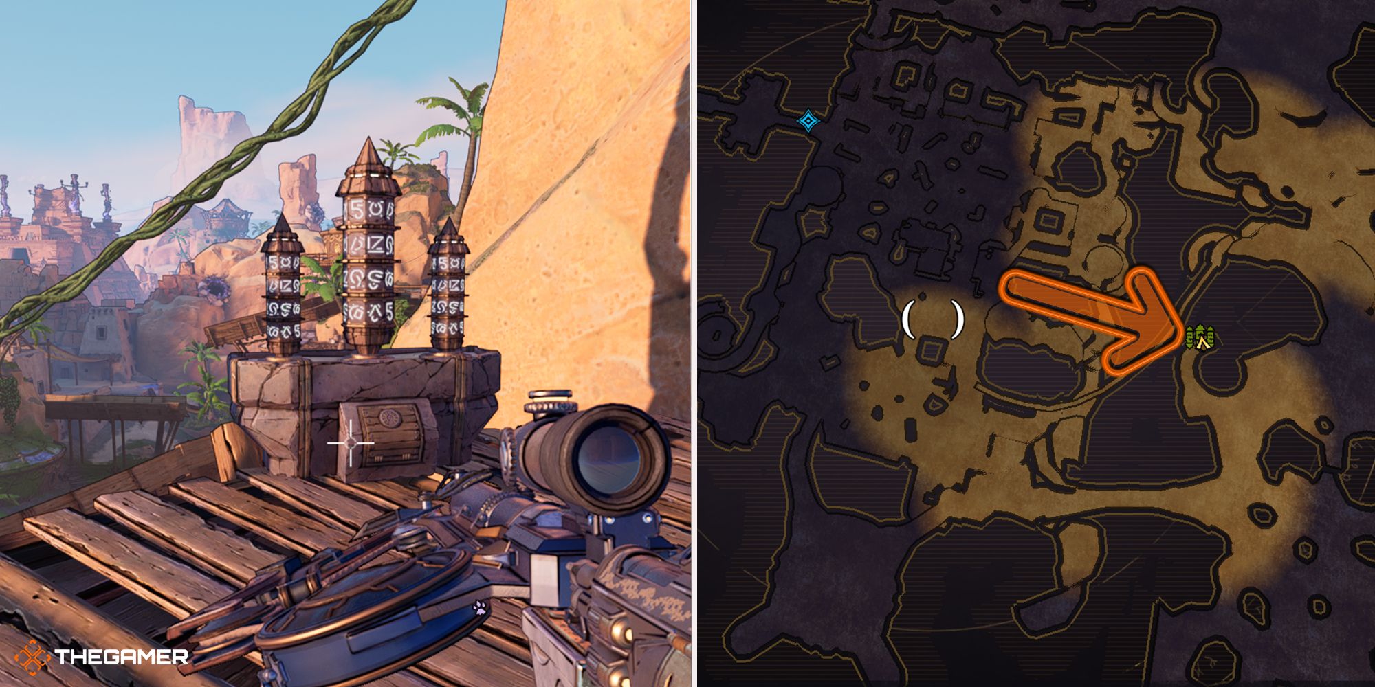 tiny tina's wonderlands - sunfang oasis - rune switch