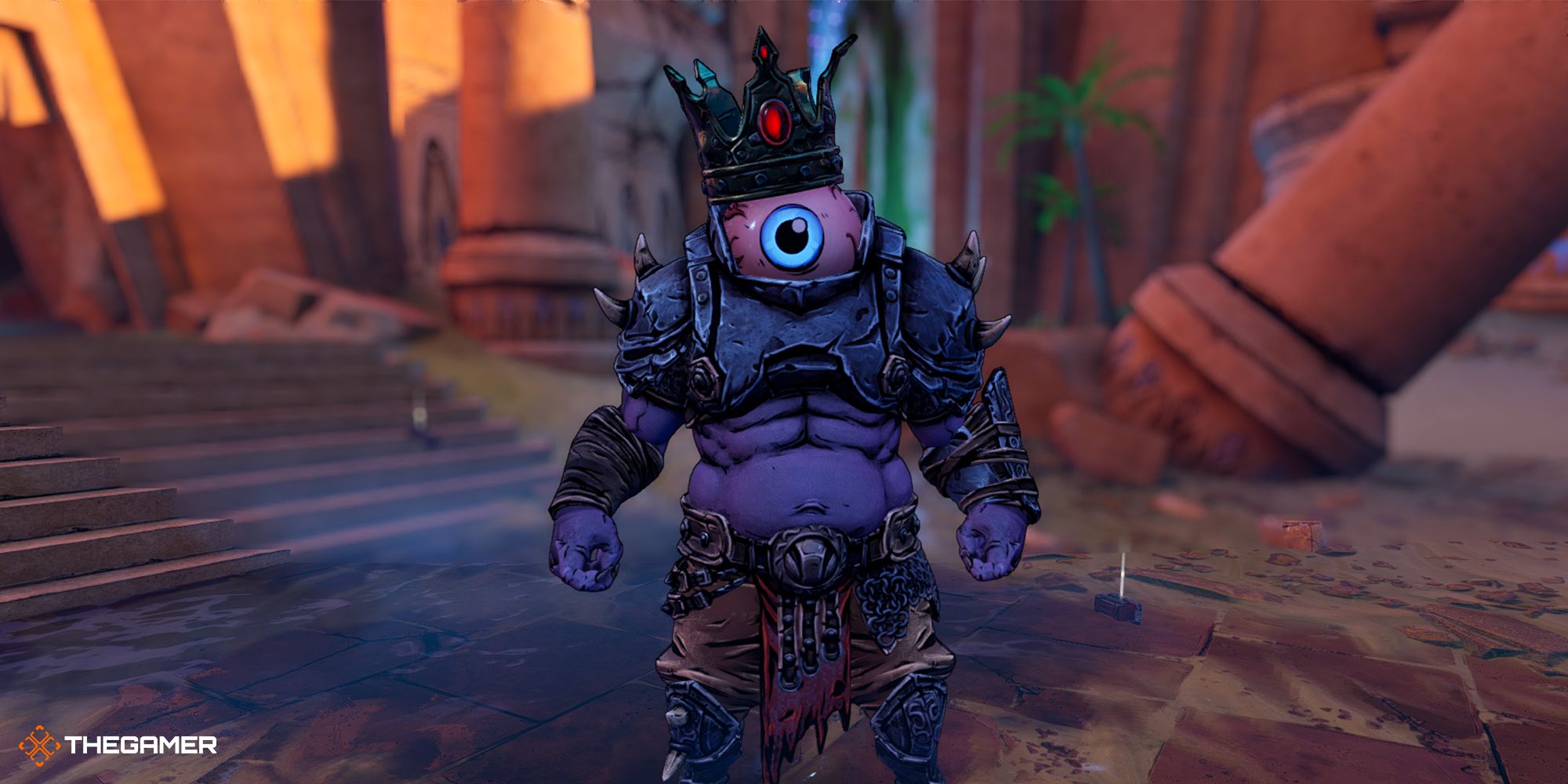 tiny tina's wonderlands - sunfang oasis - sully wearing a crown