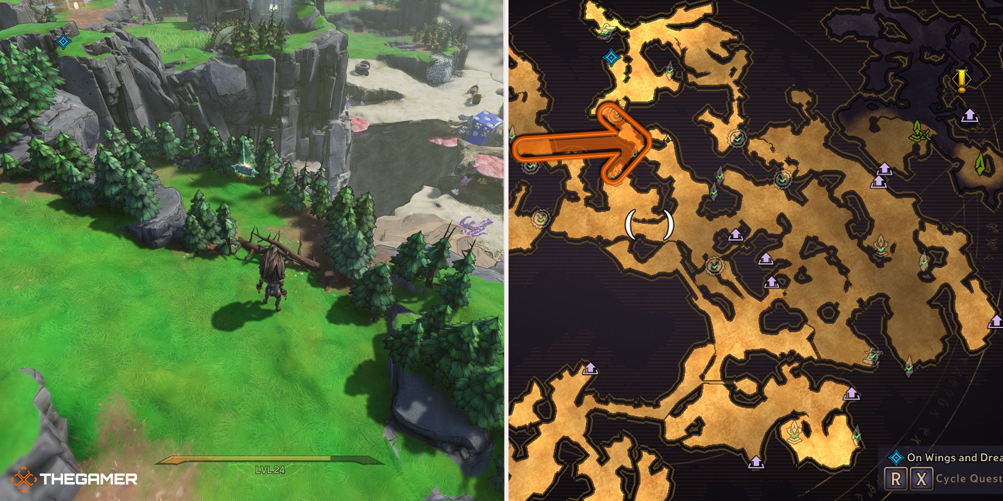 tiny tina's wonderlands - the overworld - lore scroll 1