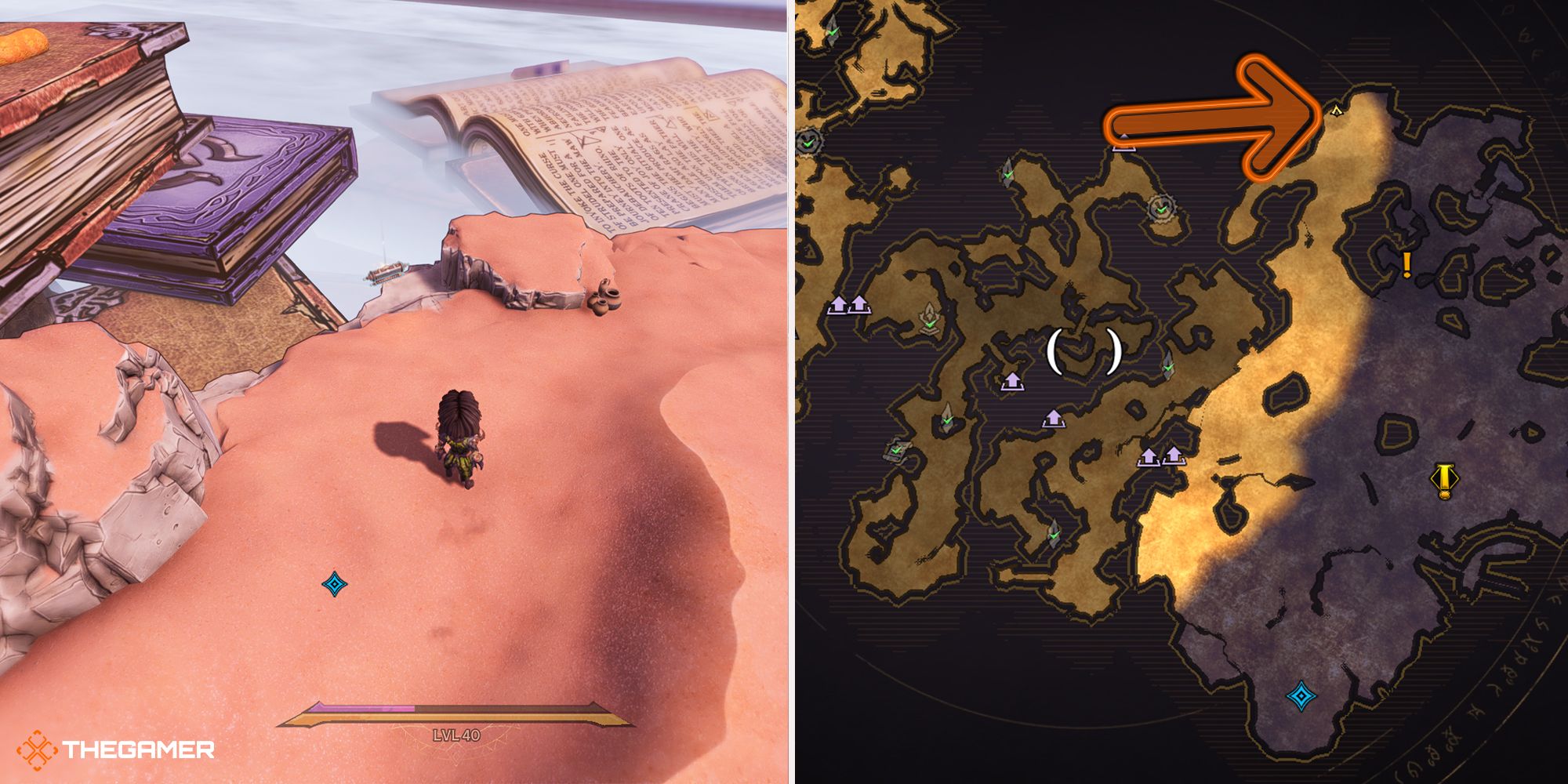 tiny tina's wonderlands - the overworld - lore scroll 5