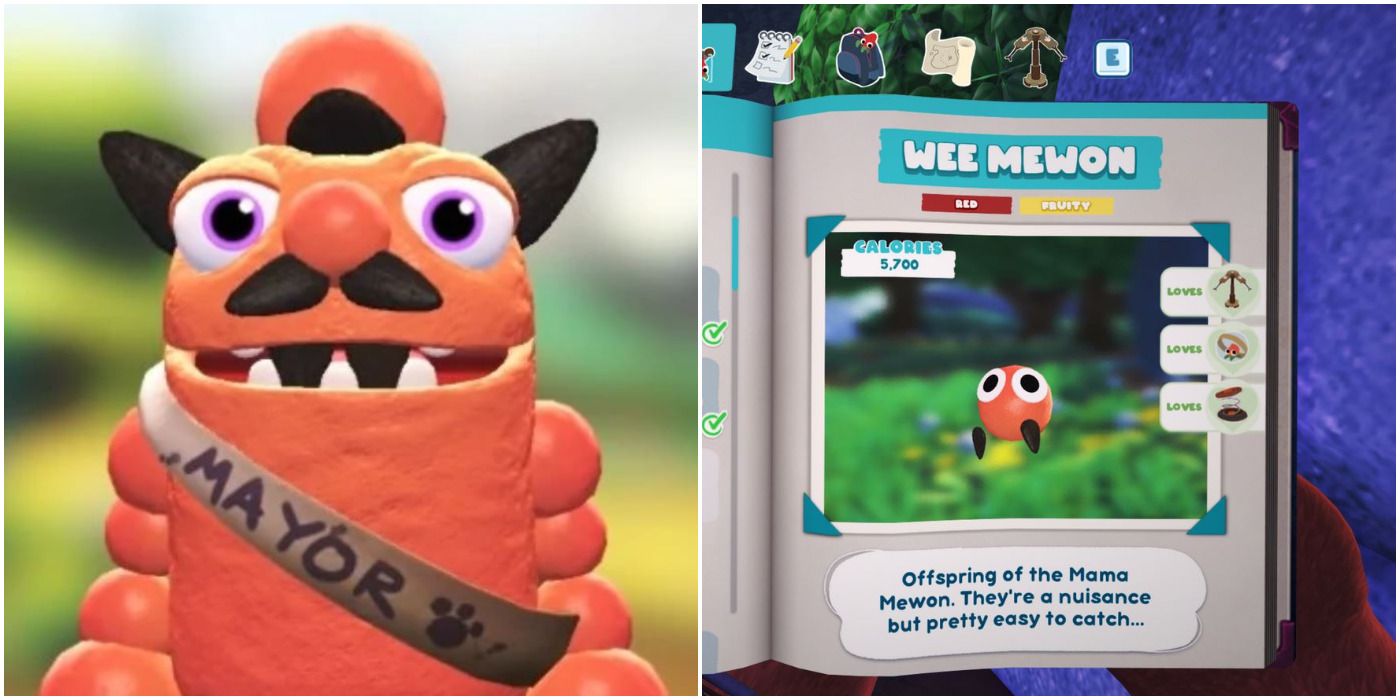 Wee Mewon transformation and Snak in Bugsnax