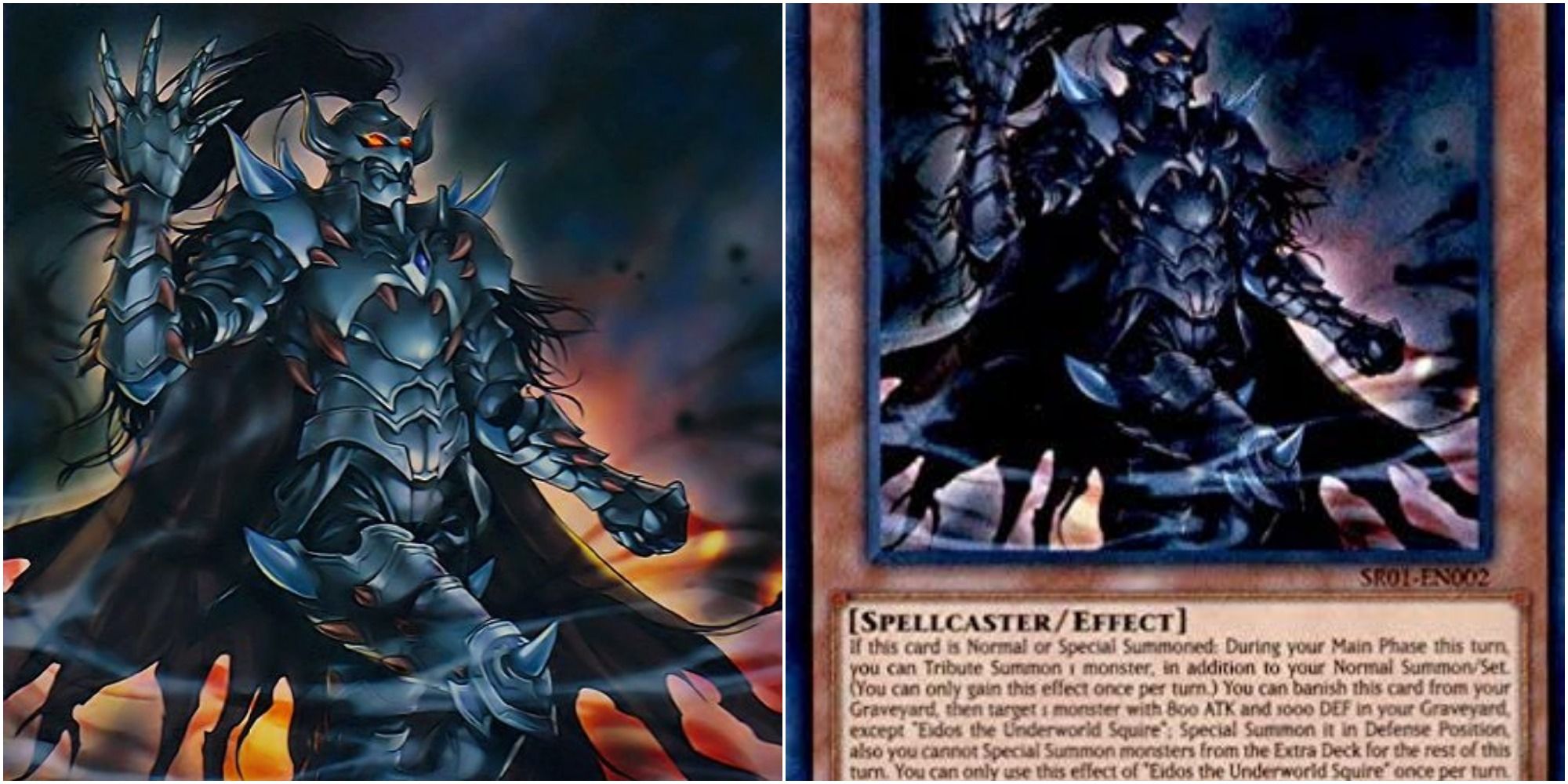 yugioh Eidos The Underworld Squire card art and text