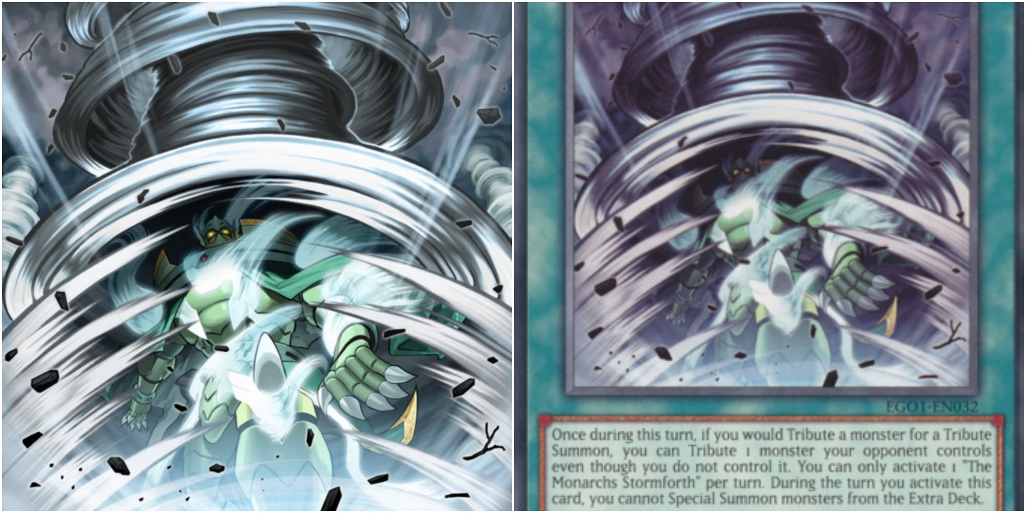 yugioh The Monarchs Stormforth card art and text