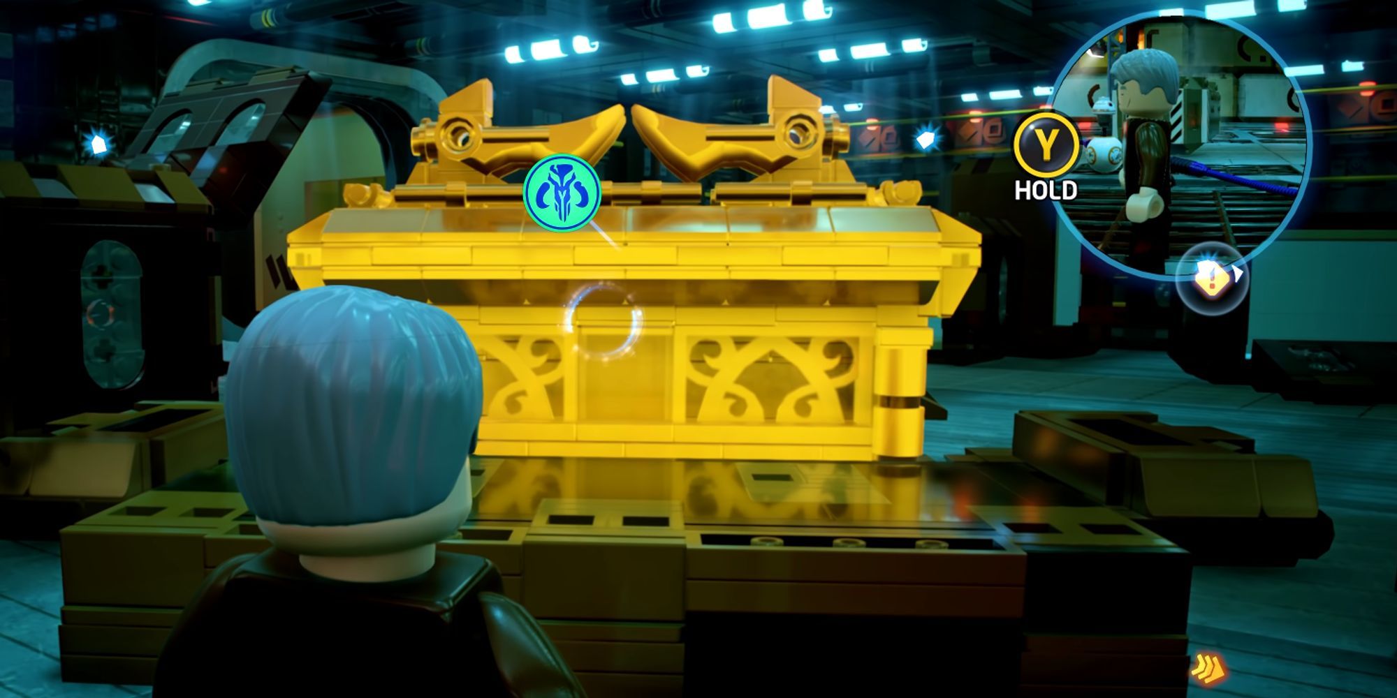 Ark of the covenant with Han Solo 
