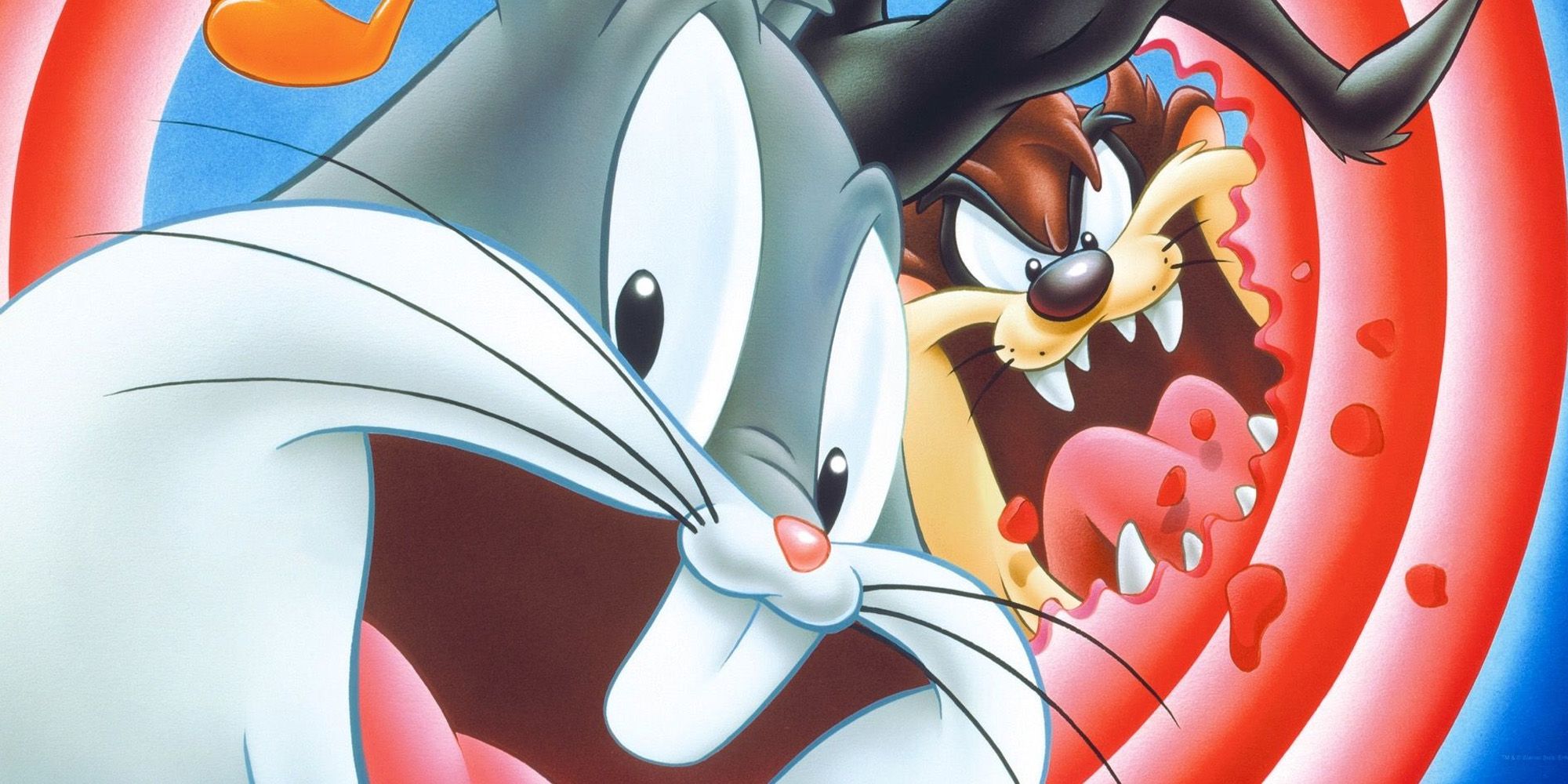 Bugs Bunny and Taz from Looney Tunes