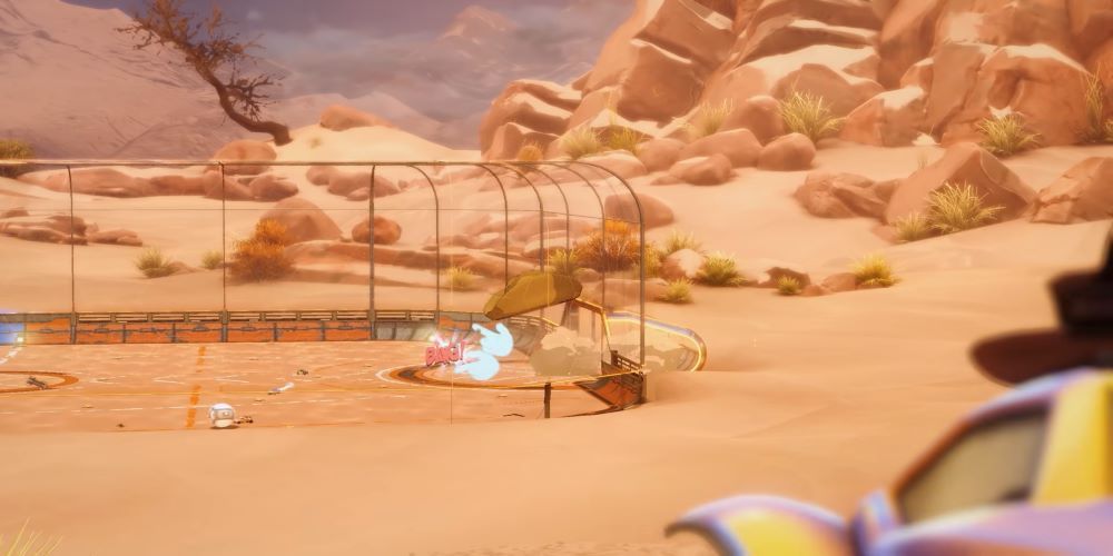 Deadeye Canyon Fingergun Goal Rocket League Arena Ranked