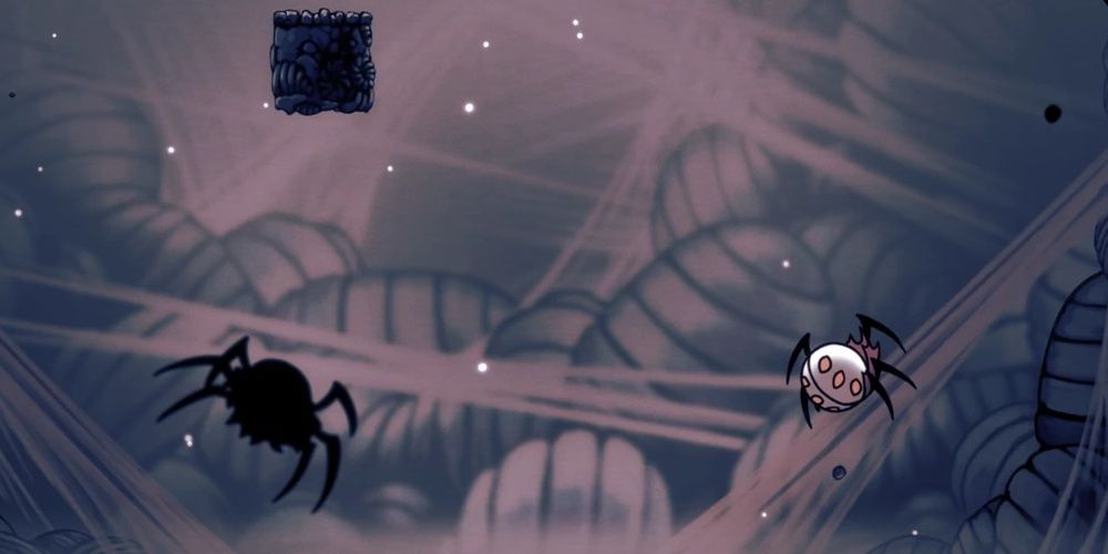 A screenshot of spiders in Deepnest.