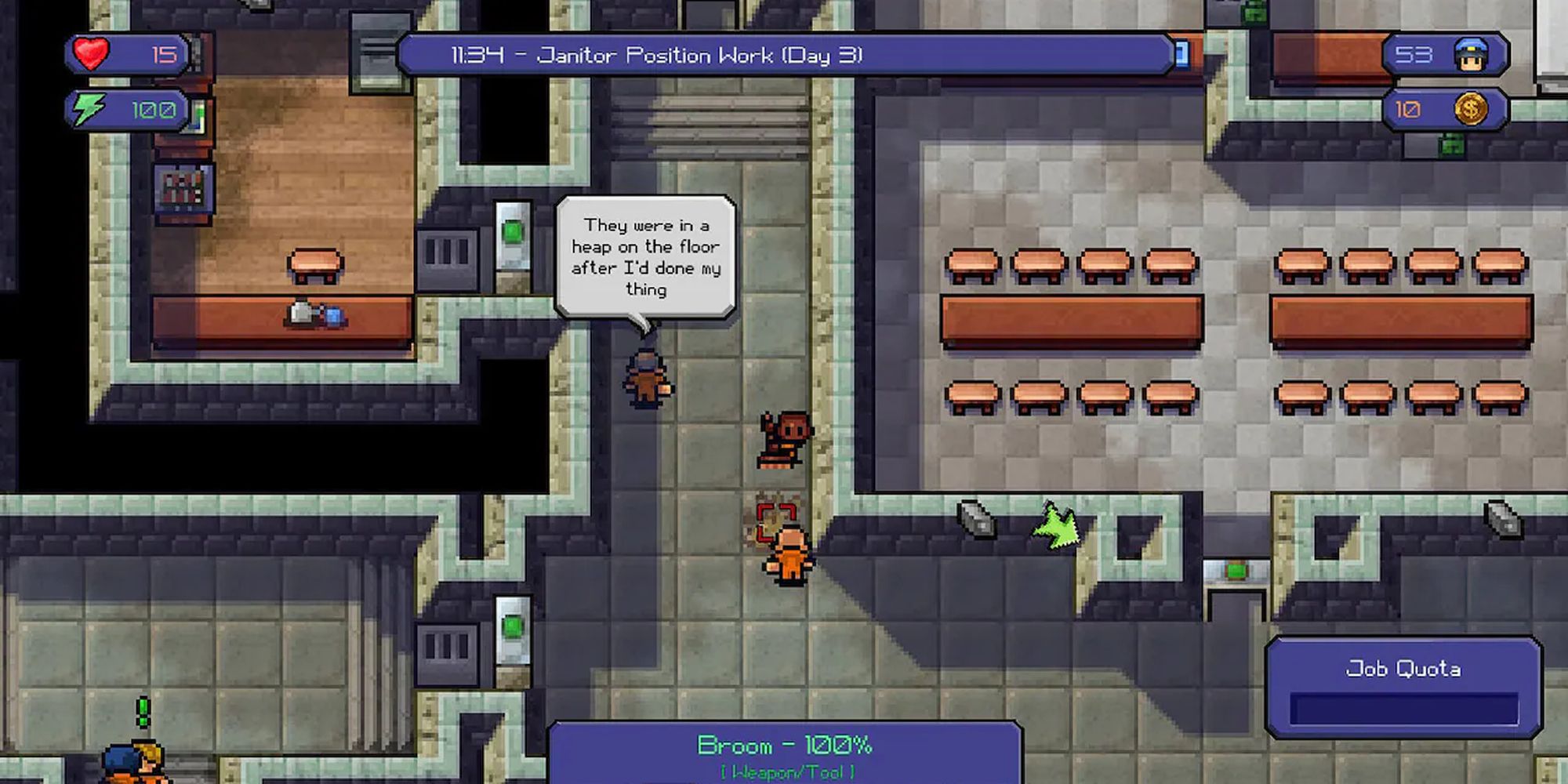 A Prisoner In The Escapists Prison