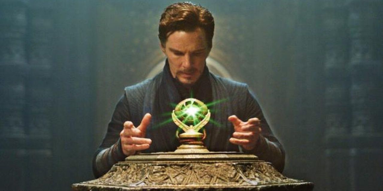 doctor strange channels the power of a magic amulet