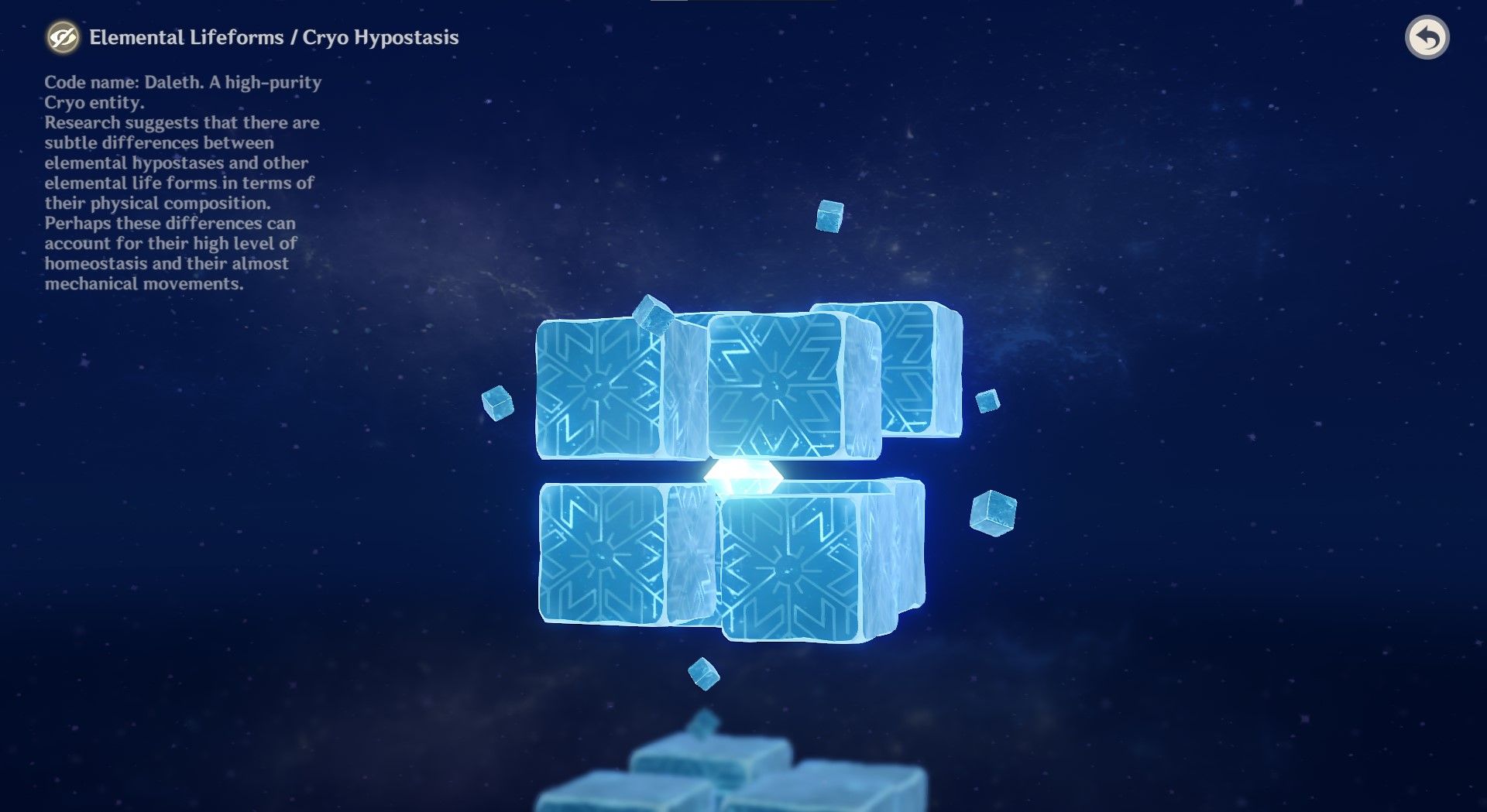 Genshin Cryo Hypostasis