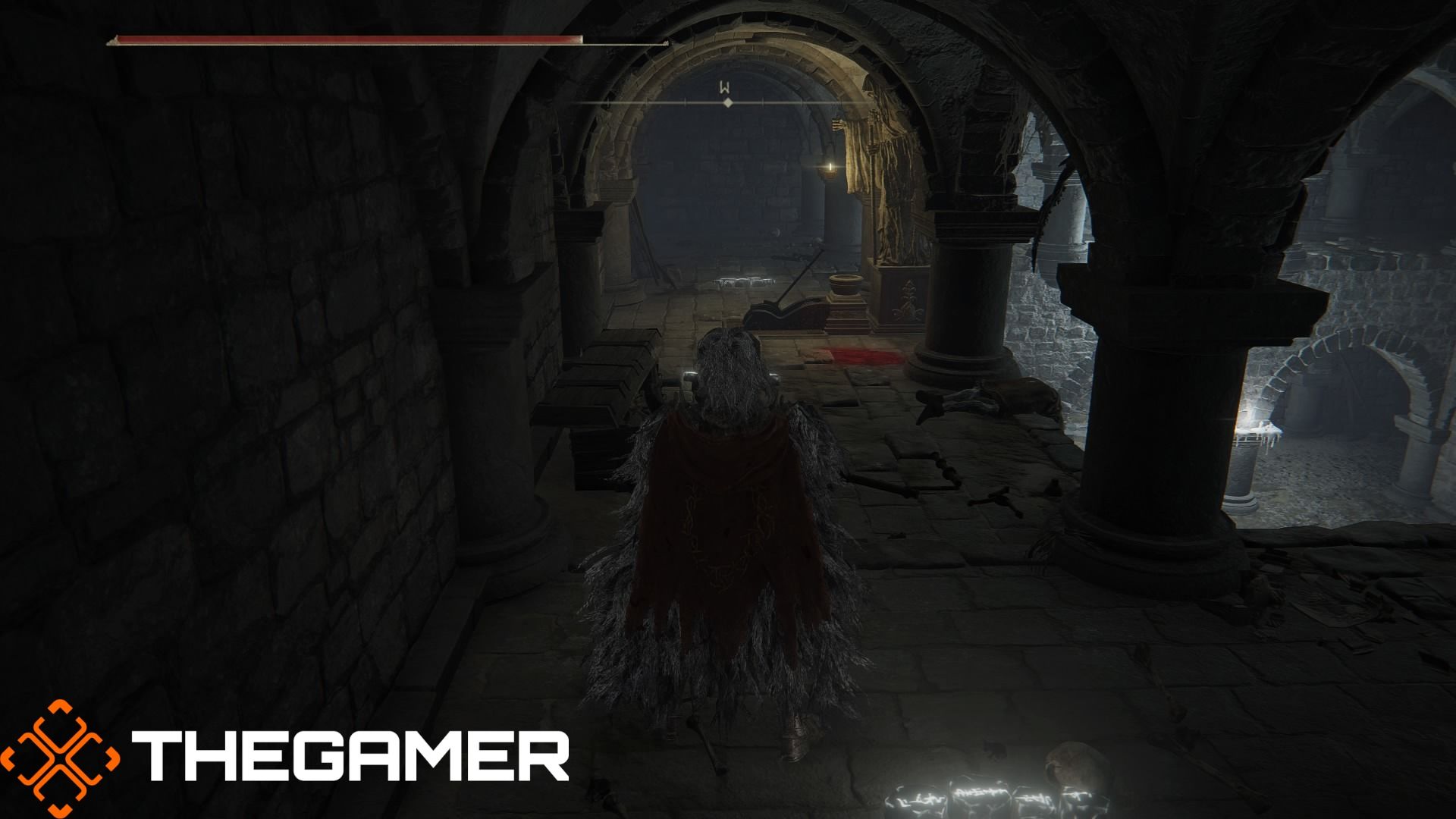 Giants Mountaintop Catacombs Boss Lever