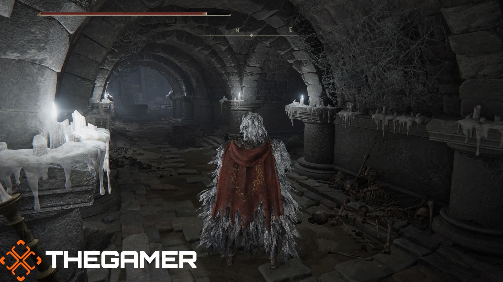 Giants Mountaintop Catacombs Frost Statue Two Hidden Alcove