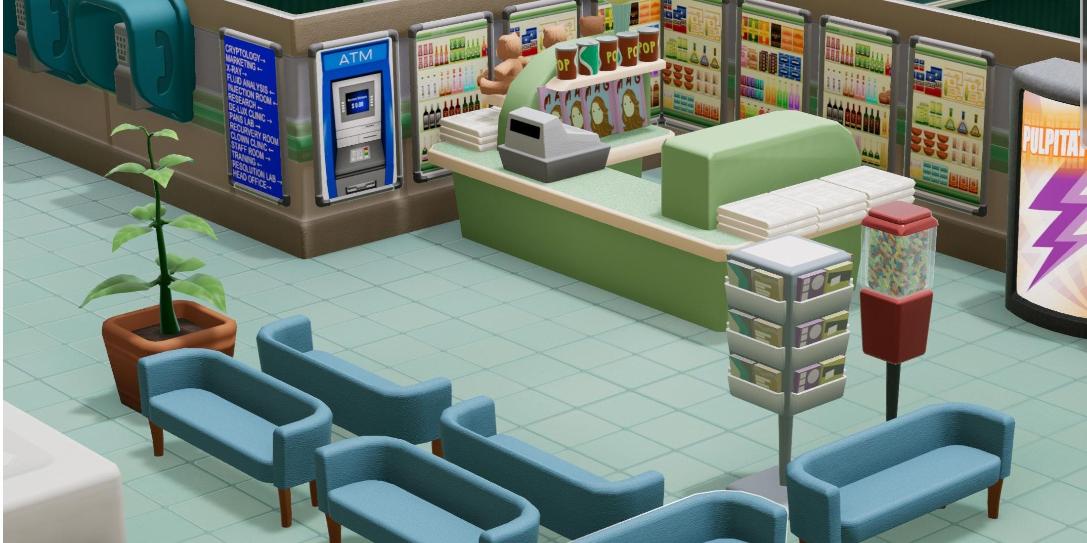Gift Shop in Two Point Hospital