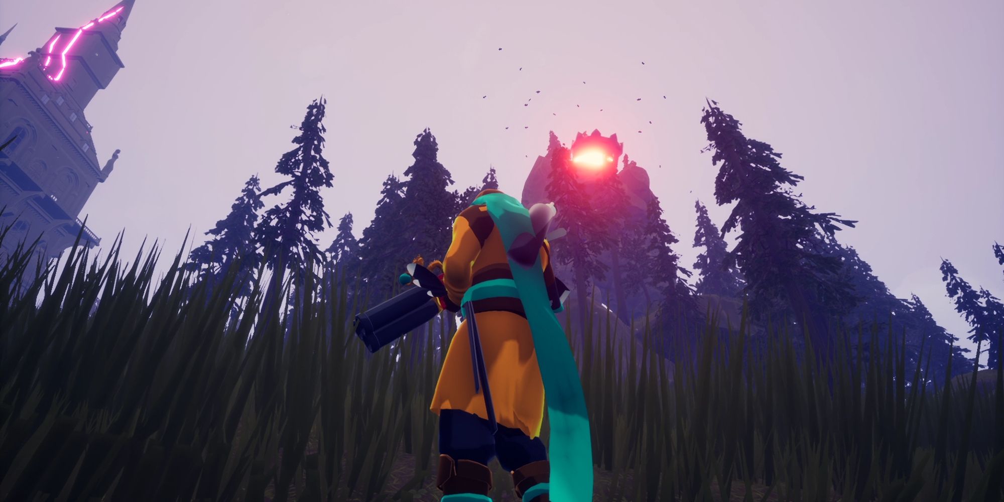 Holomento Hero Stands In The Plains