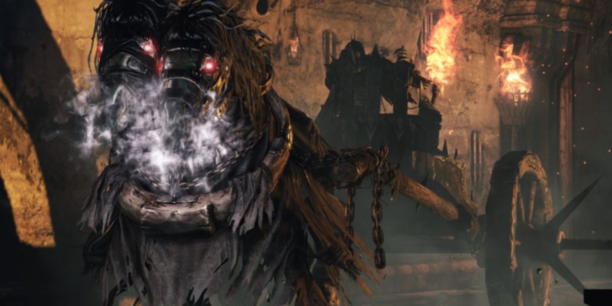 Dark Souls 2 Executioner's Chariot's boss arena
