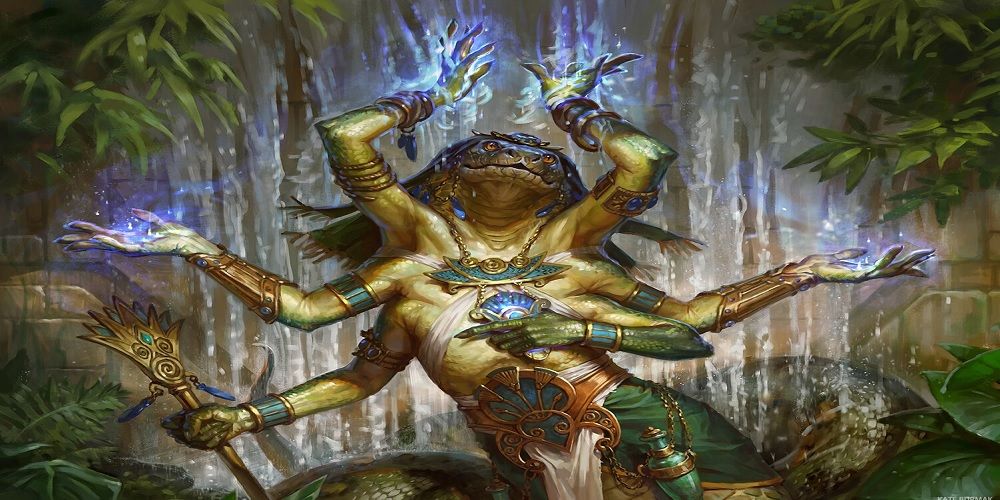 Imoti, Celebrant of Bounty card artwork