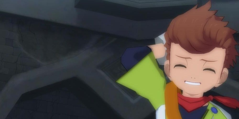 A screenshot of Karol with his hand behind his head.