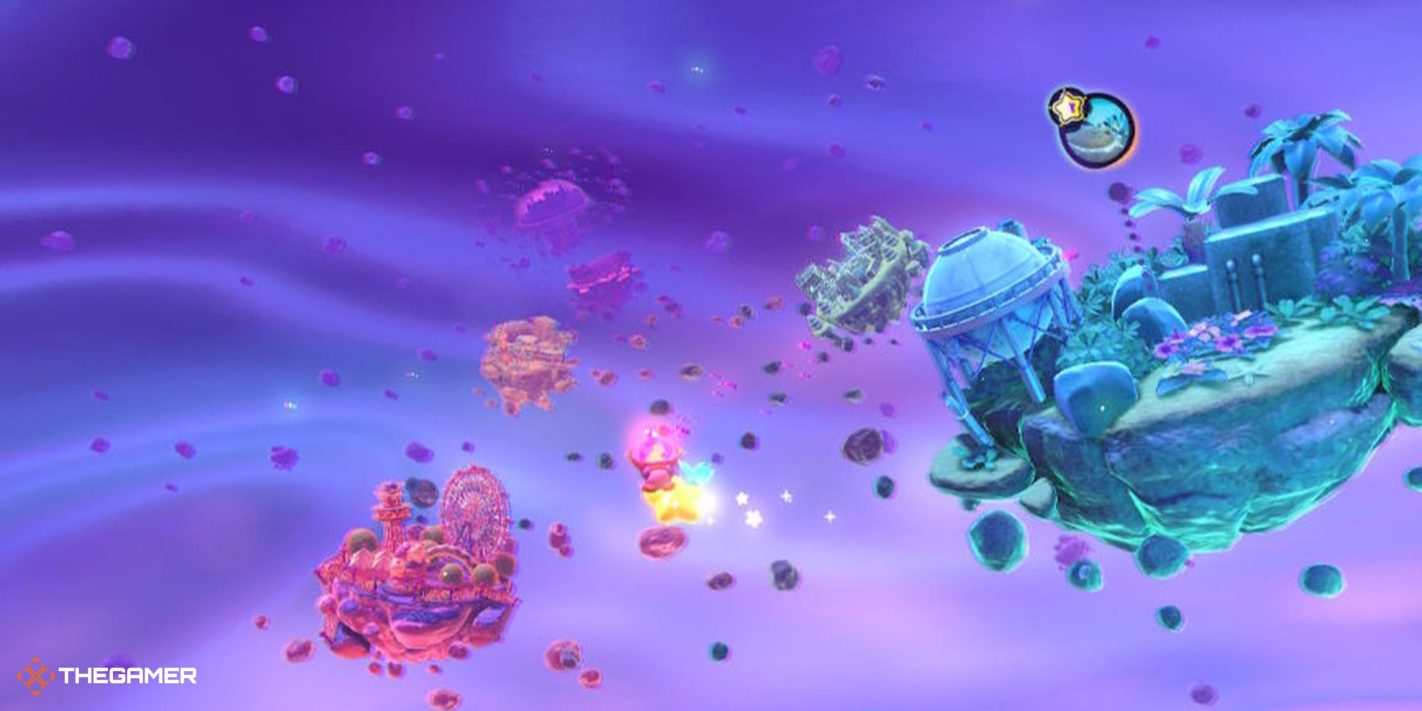 Kirby and the Forgotten Land - Isolated Isles stages