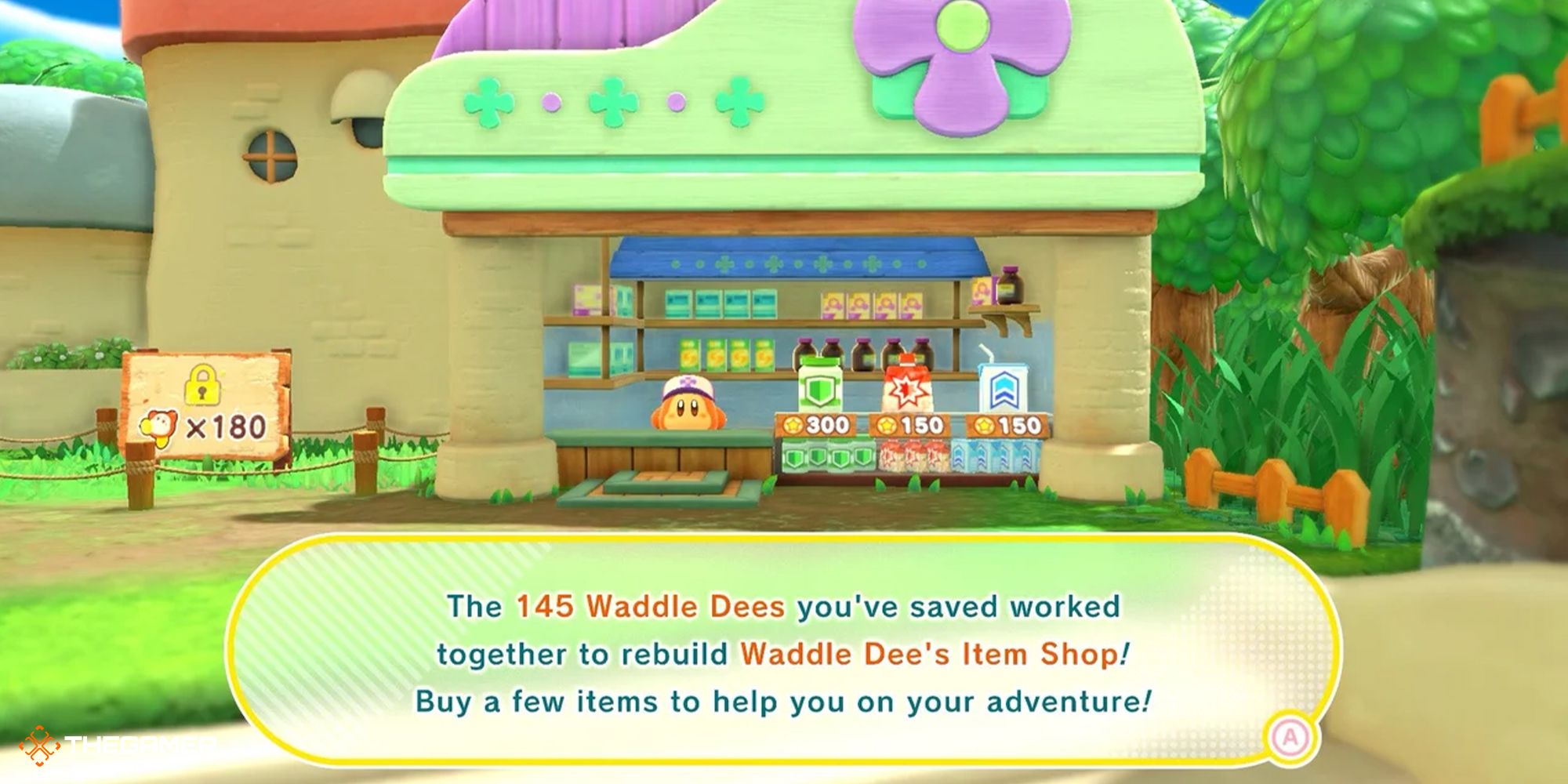 Kirby and the Forgotten Land - Item Shop