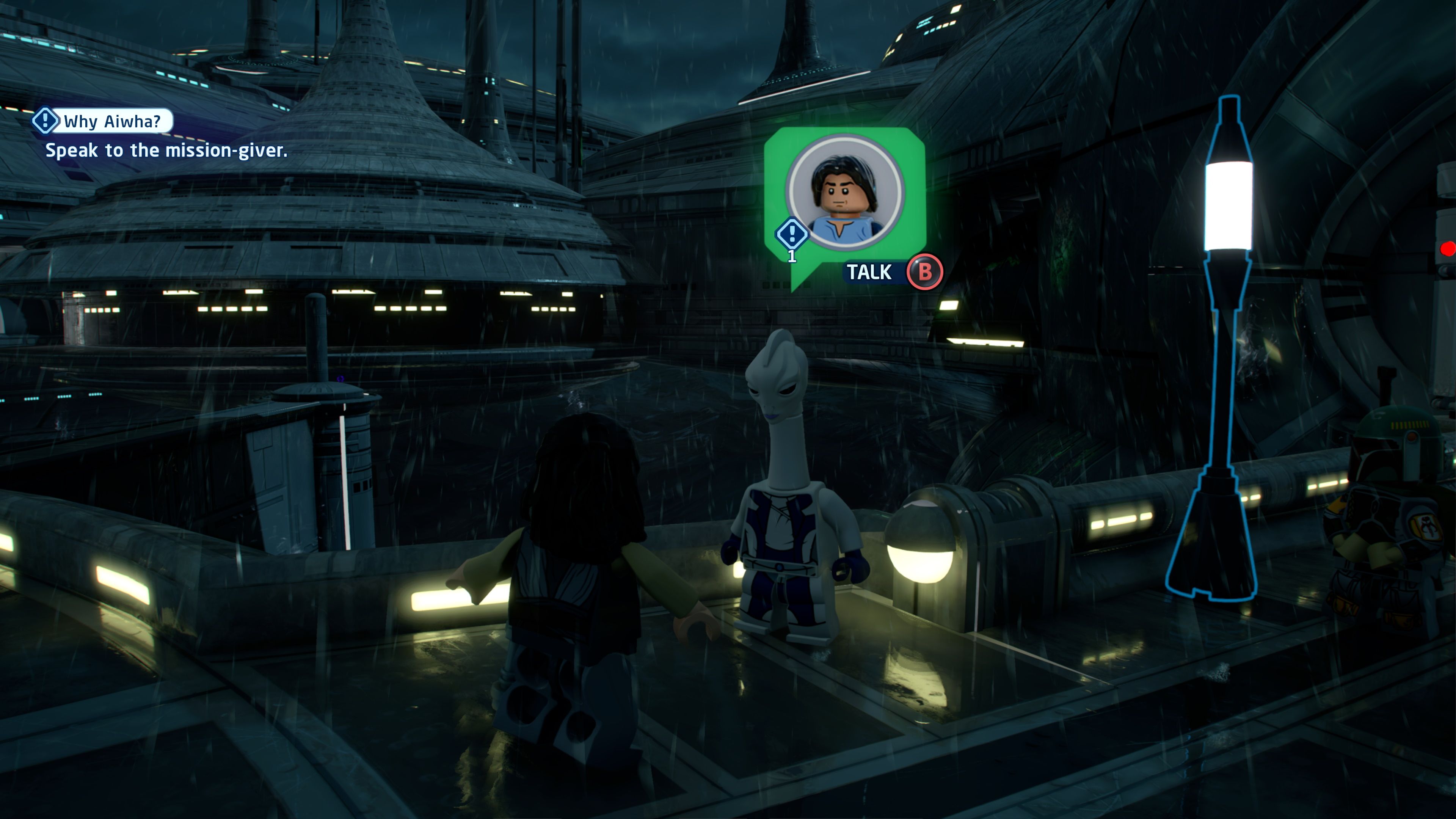 Lego Star Wars Skywalker Saga's Riled-up Researcher