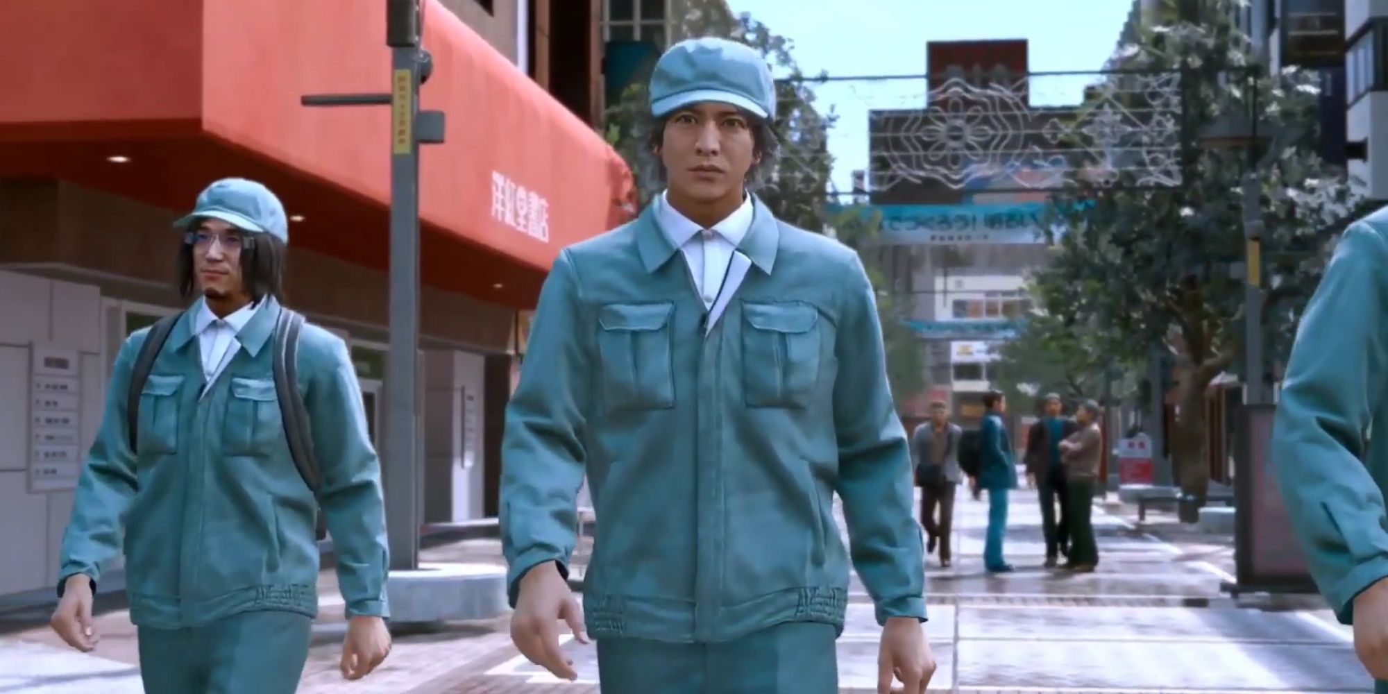 Lost Judgment Screenshot Of Takayuki Yagami In Disguise