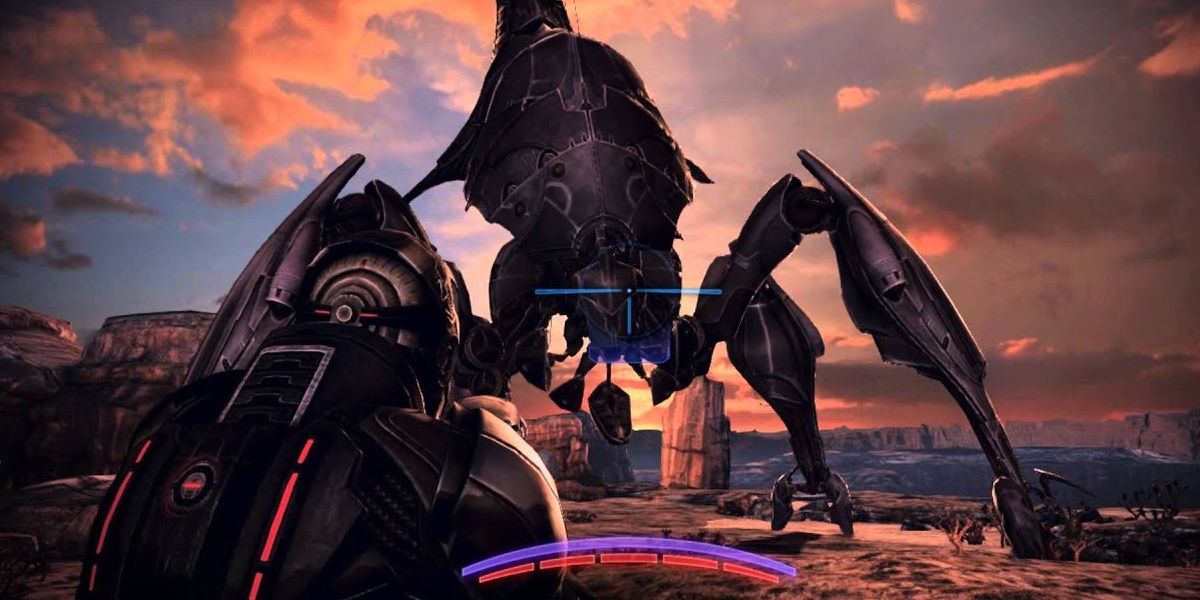 Mass Effect 3: A Reaper on the planet Rannoch.