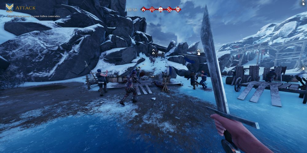 Mordhau Best Swords Ranked Falchion Ice Battle