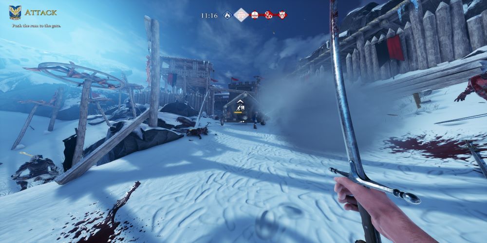 Mordhau Best Swords Ranked Blood Covered Scimitar