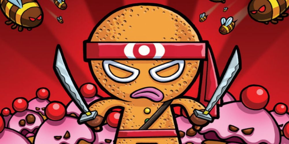Ninjabread Man looking super fierce