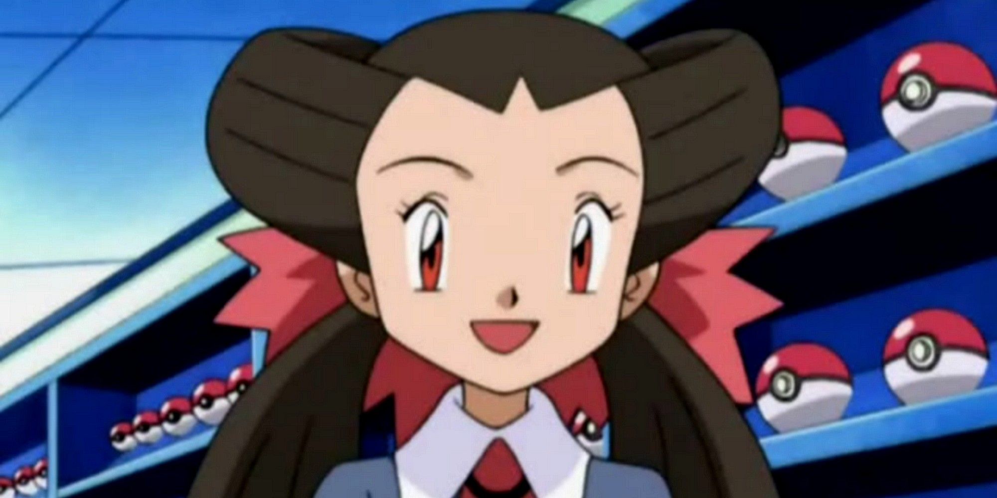 Roxanne the rock-type gym leader from Pokemon