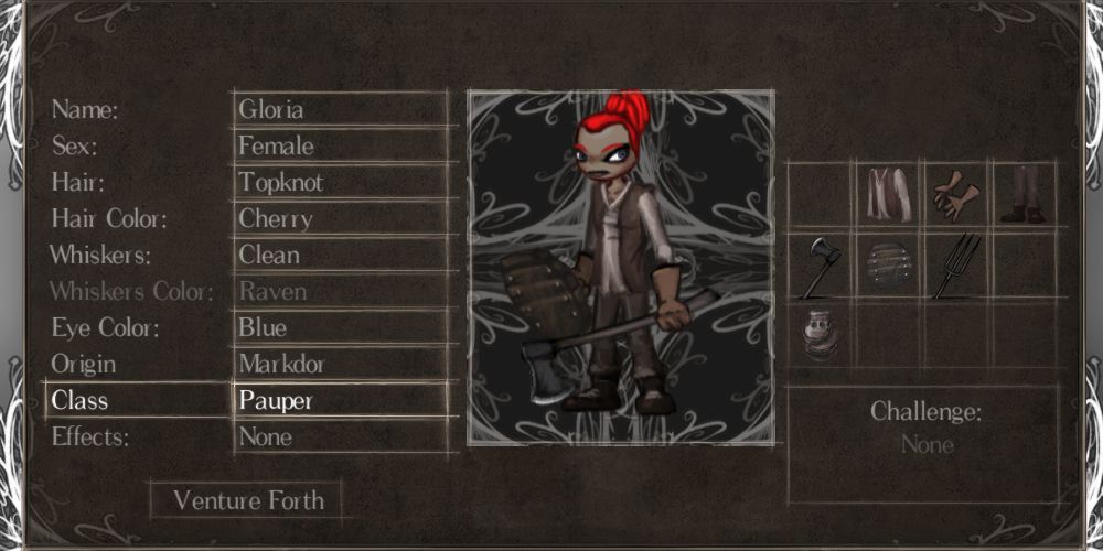 Salt Sanctuary Pauper class