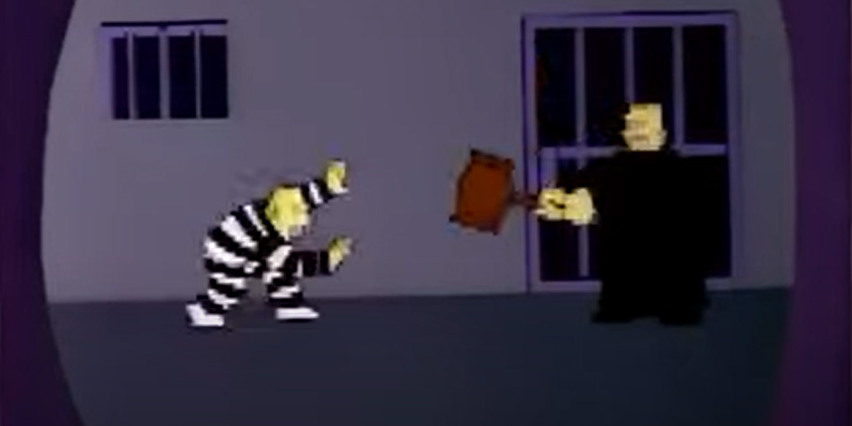 The Simpsons Escape From Death Row parody game