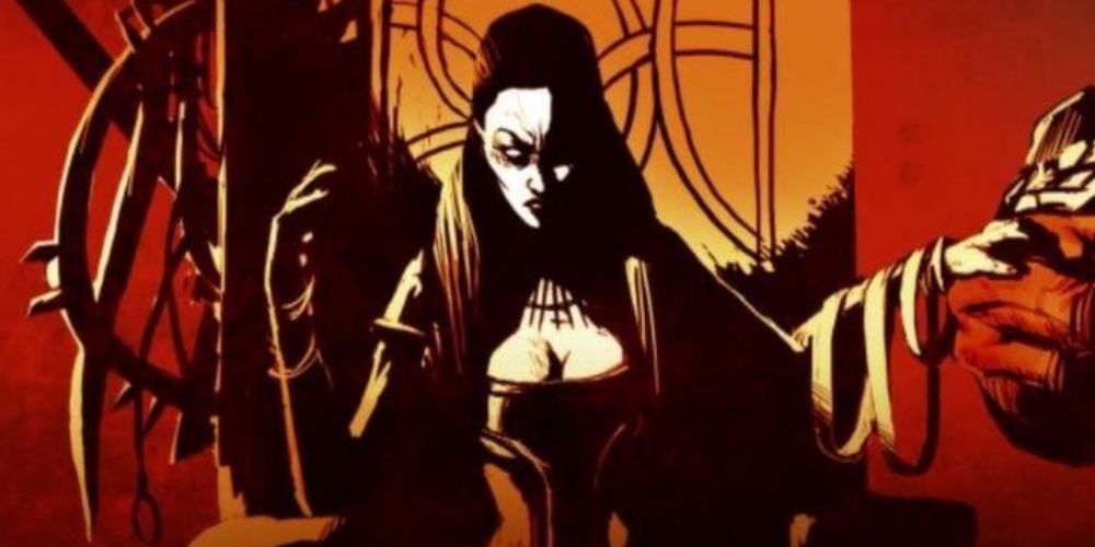 Hel as seen in Viking: Battle For Asgard 