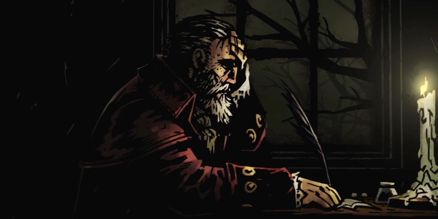 The Ancestor writing in Darkest Dungeon